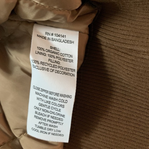 Alpine Design Women's Corduroy Quilted Full Zip Hoodie XL Roasted Coffee NWT $88 - Picture 11 of 11